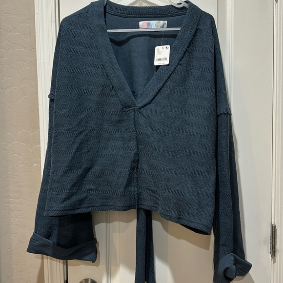NWT Free People Alyria solid pullover small - Picture 2 of 8